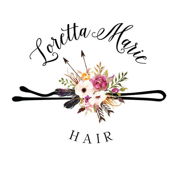 Loretta Marie Hair Logo